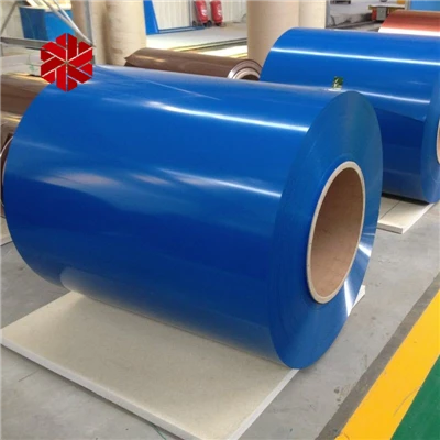 Warna biru coil GI prepaTed